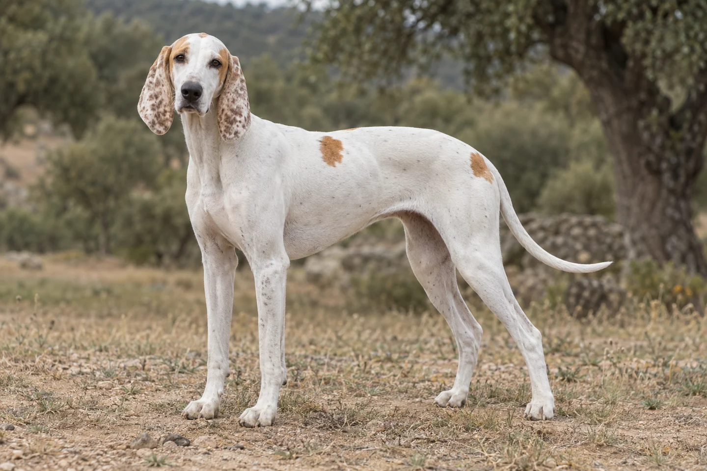 PORCELAINE adulto, de pé, com o corpo inteiro visível.