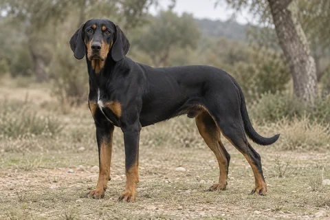 ERDÉLYI KOPÓ adulto, de pé, com o corpo inteiro visível.